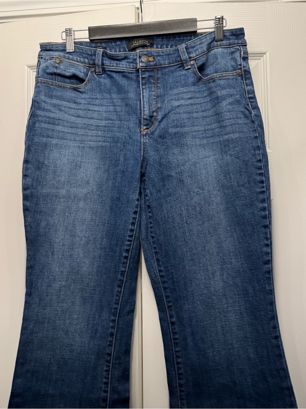 Talbots Women's Full Length Flare Leg Jeans